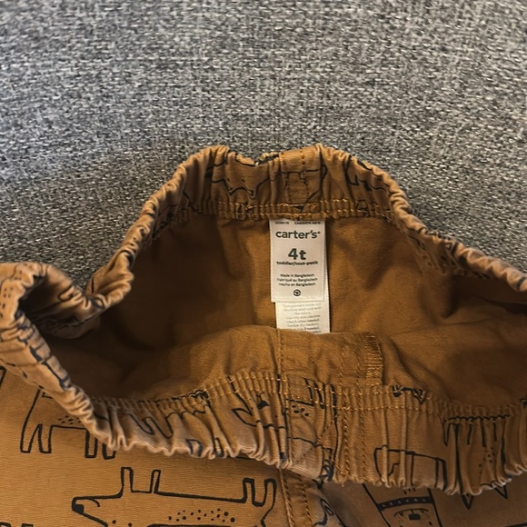 CARTERS BOYS PUP PRINT PANTS - Picture 2 of 2